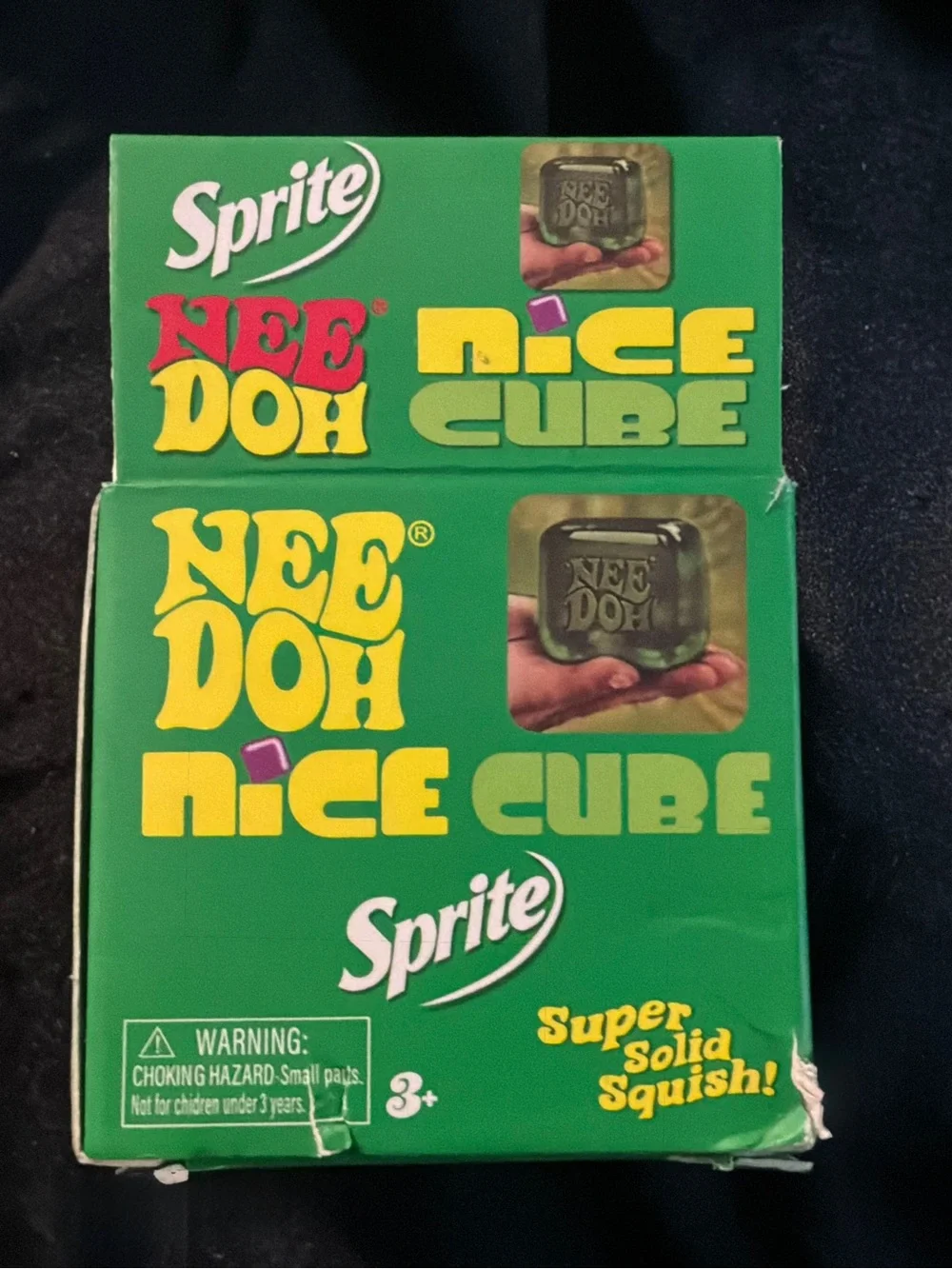 Nice Cube Stress Toy - Sprite Green Edition